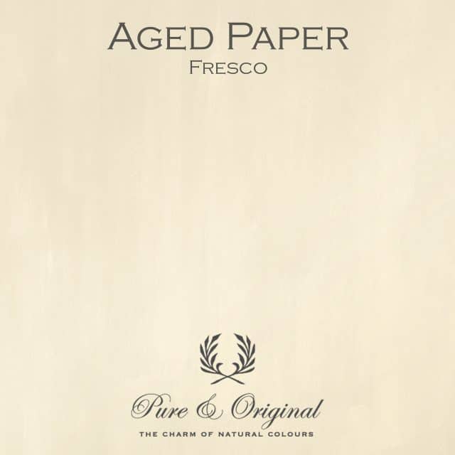 Aged Paper Fresco Lime Paint Pure Original