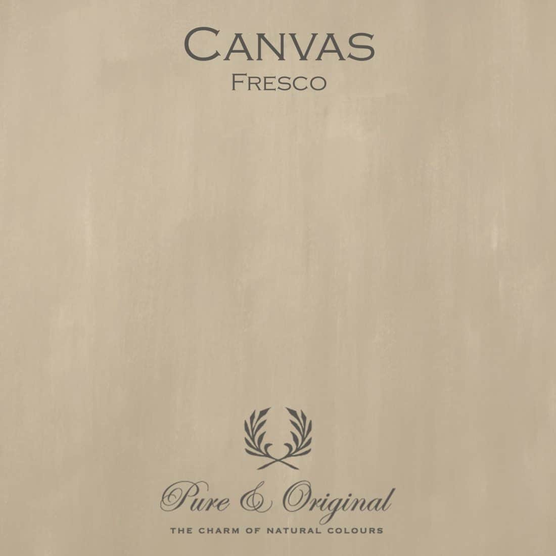 Canvas Fresco Lime Paint Pure Original