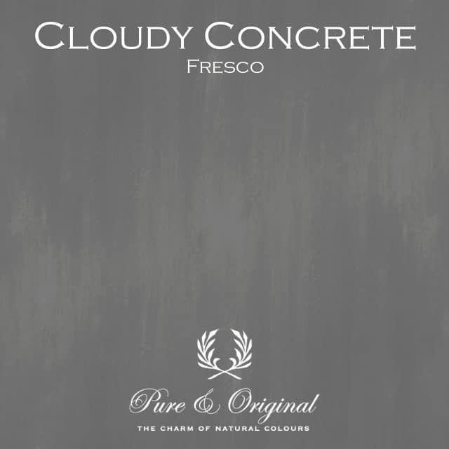 Cloudy Concrete Fresco Lime Paint Pure Original